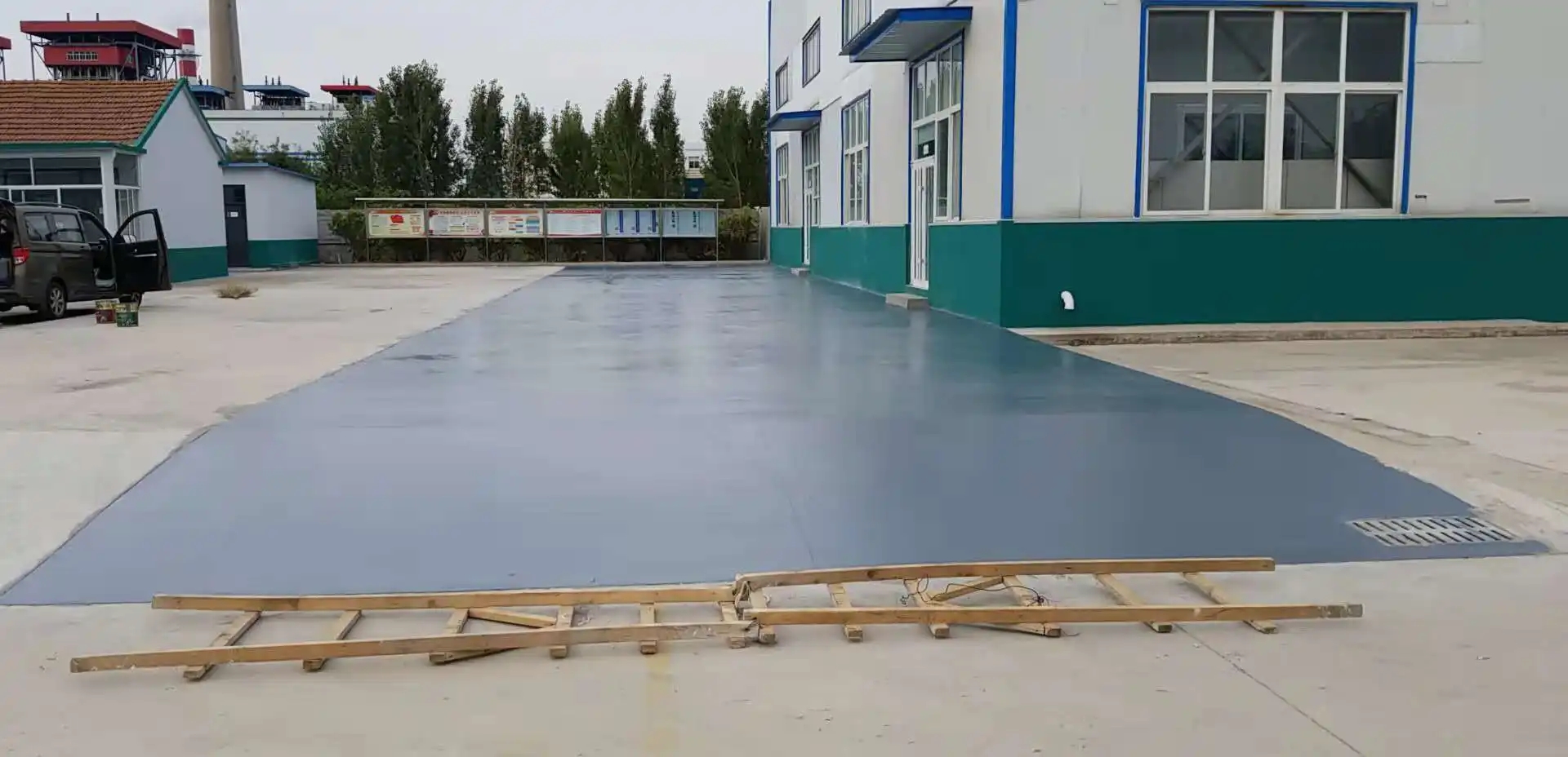 清远车间厂房地坪漆修补翻新